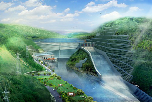 建阳老挝南塔河1号水电站项目